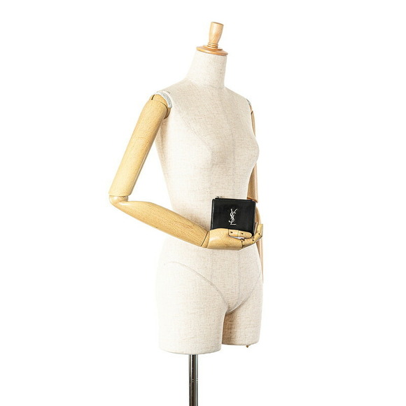 Saint Laurent Leather Bifold Black s Wallet - Picture 8 of 8